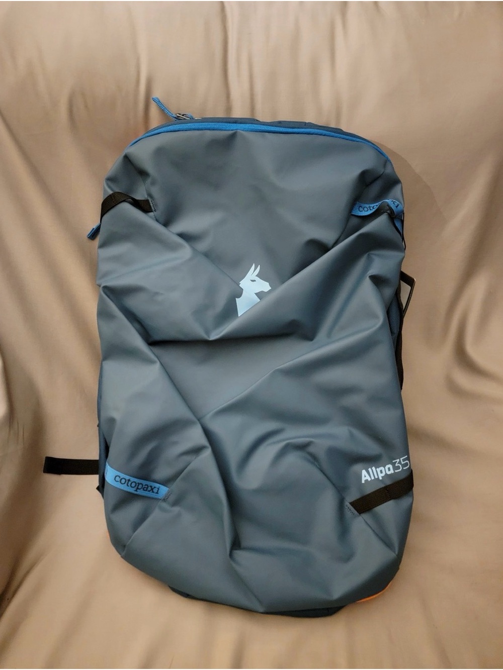 cotopaxi Allpa Daypack in Slate Blue with Light Blue Accents